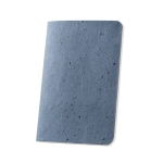 Carnet avec couverture en écorce de café A6 pages lisses Soft Coffee couleur bleu