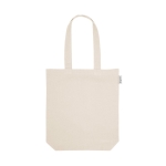 Sac polyvalent avec coton recyclé à anses longues 220 g/m² couleur naturel première vue