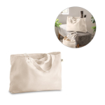 Sac pratique avec coton recyclé à anses longues 280 g/m² diverses couleurs