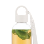 Gourde en tritan avec étui en silicone de couleur 500 ml Melior couleur blanc deuxième vue