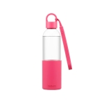 Gourde en tritan avec étui en silicone de couleur 500 ml Melior couleur rose