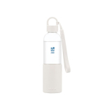 Gourde en tritan avec étui en silicone de couleur 500 ml Melior avec zone d'impression