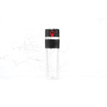 Gourde tritan avec bande de silicone et anti-fuites 450 ml Bistro couleur noir vue d'ambiance