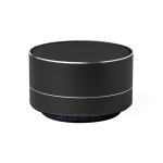 Enceinte Bluetooth 5.0 multifonctions aluminium recyclable Recyclo Alu couleur noir première vue