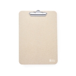 Organiseur de papier écologique en canne de blé à pince A4 WheatStraw couleur naturel première vue