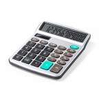 Calculatrices entreprise 12 chiffres en aluminium et plastique Maths deuxième vue