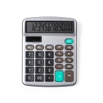 Calculatrices entreprise 12 chiffres en aluminium et plastique Maths première vue