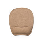 Tapis de souris ergonomique en liège avec base antidérapante couleur naturel première vue