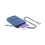 Pochette de téléphone avec bandoulière et zip Expedition RPET deuxième vue