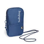 Pochette de téléphone avec bandoulière et zip Expedition RPET  troisième vue
