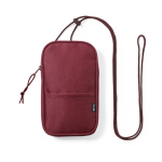 Pochette de téléphone avec bandoulière et zip Expedition RPET première vue