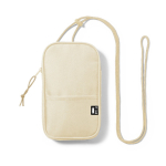 Pochette de téléphone avec bandoulière et zip Expedition RPET première vue