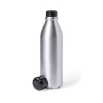 Grande gourde en aluminium recyclé argenté 750 ml City Recycled deuxième vue