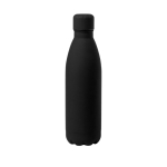 Grande gourde en acier, finition caoutchouc 790 ml Lifestyle SoftTouch couleur noir première vue