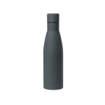 Bouteille en métal avec bande de liège avec logo 750 ml Lifestyle Cork couleur gris première vue