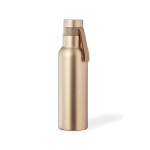 Gourde thermos en acier métallisée 530 ml Thermique Design couleur doré première vue