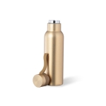 Gourde thermos en acier métallisée 530 ml Thermique Design deuxième vue