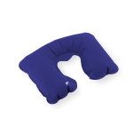 Oreiller gonflable AirPlane RPET en matériau recyclé couleur bleu marine première vue