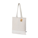 Sac en coton équitable couleur naturelle 140 g/m2 Duo FairTrade cinquième vue