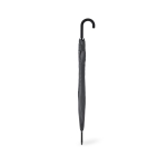 Parapluie automatique XL 8 panneaux avec poignée incurvée Ø130 Poppins couleur gris première vue