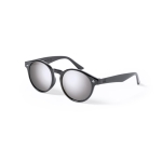 Lunettes de soleil rPET avec verres miroir et protection UV400 Allure couleur noir première vue