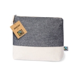 Pochette en coton certifiée Fairtrade Duo FairTrade deuxième vue