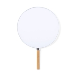 Éventail Pai Pai polyester spécial pour la sublimation Pai Pai Sublim couleur blanc première vue