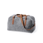 Élégant sac de voyage en feutre RPET avec fermeture éclair Break deuxième vue