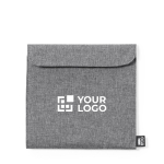 Porte-collations thermique en RPET avec fermeture velcro Club Sandwich vue principale