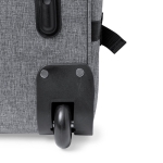 Valise RPET avec intérieur doublé, sangles et poignées rembourrées neuvième vue