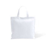 Sac non tissé pour sublimation en quadrichromie 70 g/m2 Square Sublim couleur blanc première vue