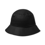 Chapeau de type bob en coton recyclé avec ventilation Bob Cotton couleur noir première vue