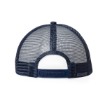 Casquette avec filet latéral et patch frontal personnalisable Trucker  troisième vue