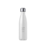 Bouteille en acier inoxydable avec bouchon à vis en acier 550 ml vue principale