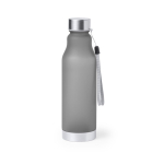 Gourde recyclée avec finition transparente 600ml Iceberg RPET couleur noir première vue