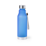 Gourde recyclée avec finition transparente 600ml Iceberg RPET couleur bleu première vue