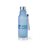 Gourde recyclée avec finition transparente 600ml Iceberg RPET vue principale