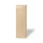 Gourdes personnalisées en aluminium simples et anti-fuite 1L Cruiser vue avec boîte