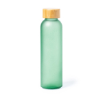 Gourde personnalisée en verre colorée 500ml Crystal Resistant couleur vert première vue