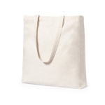 Sacs promotionnels en coton biologique 230 g/m2 Organic Fresh couleur beige  troisième vue