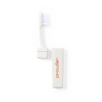 Brosse à dents pliable en paille de blé, idéale pour les voyages quatrième vue