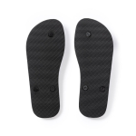Tongs personnalisées noires sublimées, taille 40-43 Beach Sublim  troisième vue
