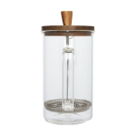 Cafetière française à piston pour 3 cafés 600ml French Coffee Press couleur transparent deuxième vue arrière