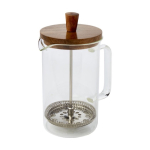 Cafetière française à piston pour 3 cafés 600ml French Coffee Press couleur transparent troisième vue