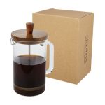 Cafetière française à piston pour 3 cafés 600ml French Coffee Press couleur transparent quatrième vue