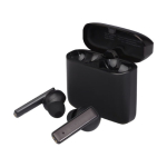 Écouteurs professionnel Bluetooth avec impression logo IPX4 TWS Hybrid couleur noir
