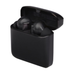 Écouteurs professionnel Bluetooth avec impression logo IPX4 TWS Hybrid couleur noir troisième vue