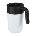 Tasse en plastique recyclé et métal 400ml