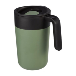 Tasse en plastique recyclé et métal 400ml