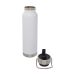 Gourde sportive en acier avec fonction thermos 750 ml Thor Sport couleur blanc deuxième vue
